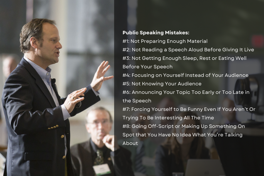 Public Speaking Mistakes