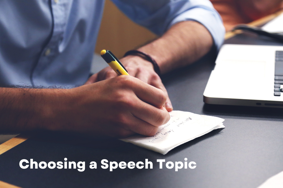 speech topic definition